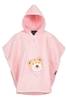 Morgenstern Badeponcho Bär, Luxus Baumwolle, rosa