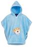 Morgenstern Badeponcho Bär, Luxus Baumwolle, blau