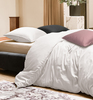 Bettwäsche Satin Minte mit RV