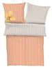 Bettwäsche Satin Wende mit RV Streifen 5151